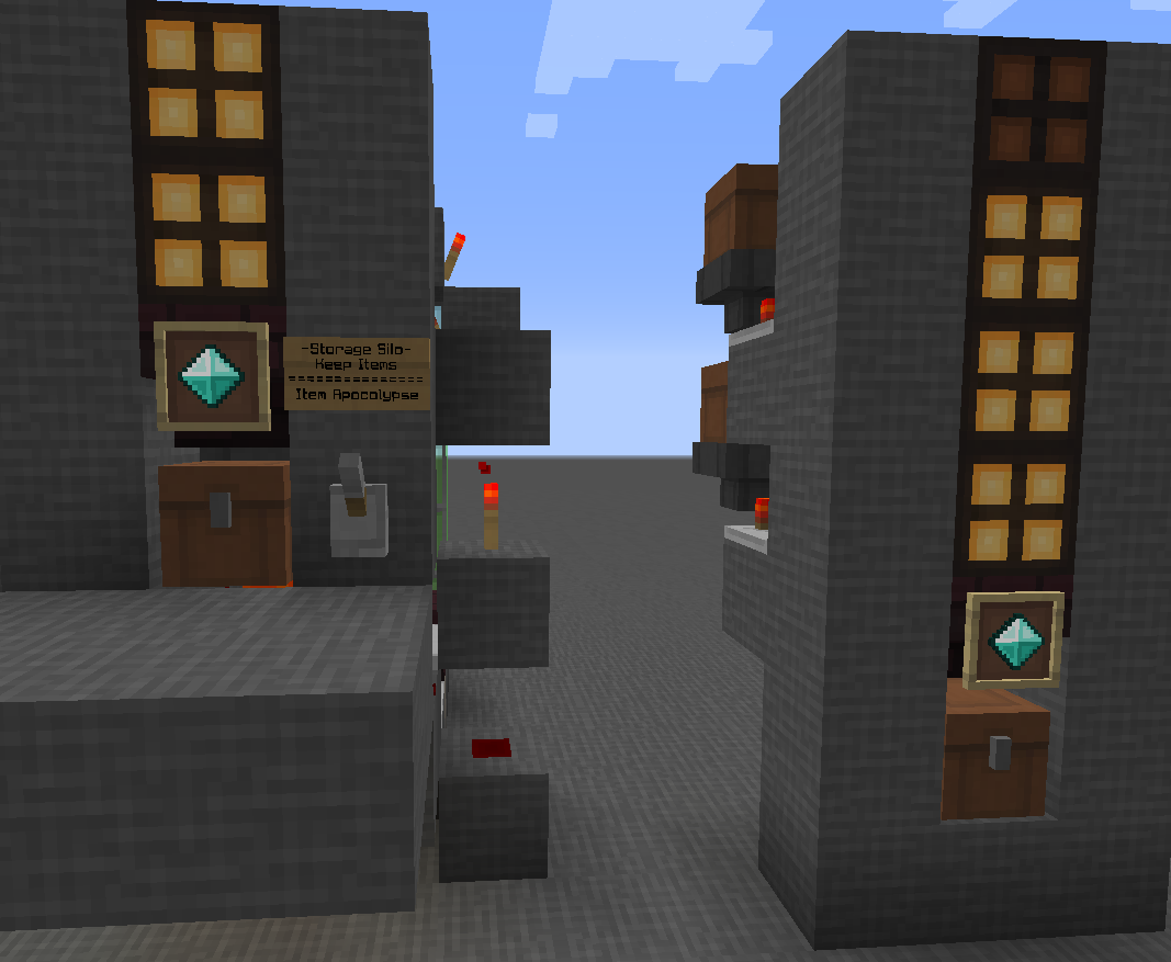 Storage Silo Minecraft Project