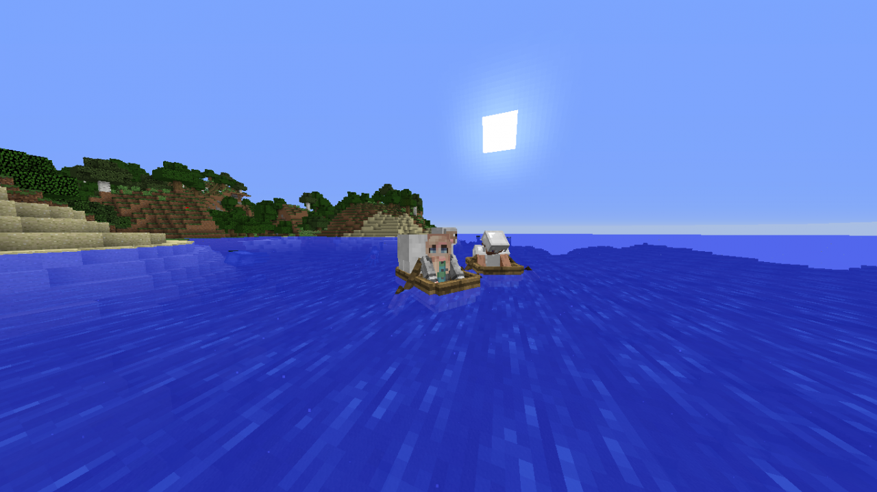 [Survival Adventures] A sheep jumped on my boat today... Minecraft Blog