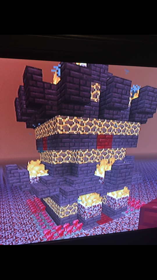 Nether tower (magma mold) Minecraft Project