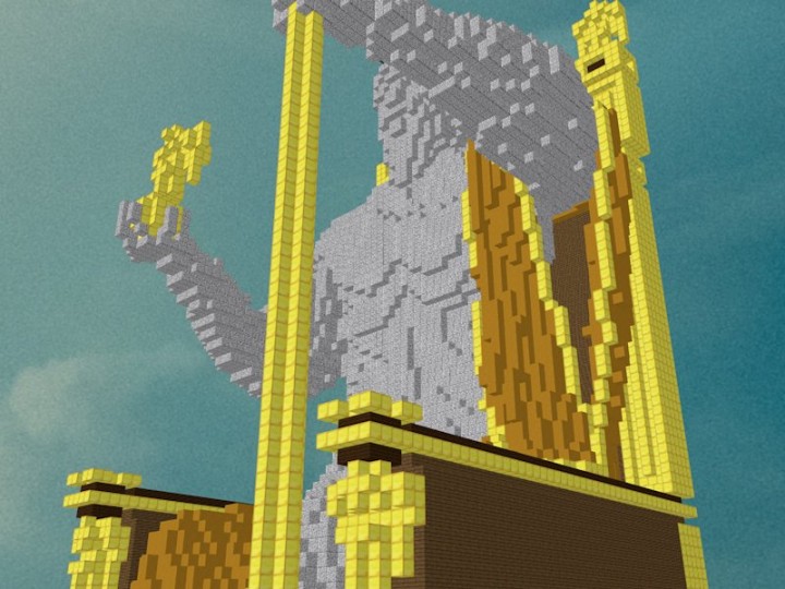 Zeus Statue Minecraft Project