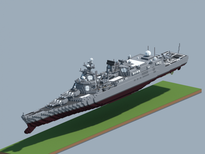 Aegis Battle ship Minecraft Project