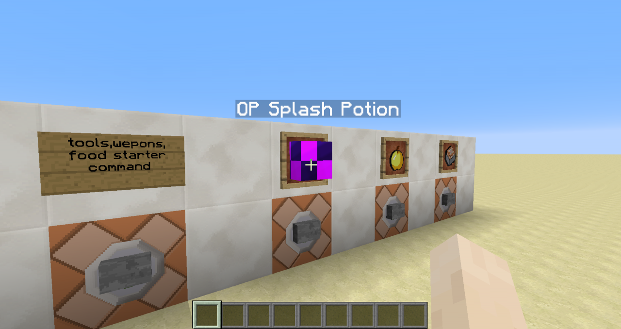 creative commands (this map will be updating) Minecraft Project