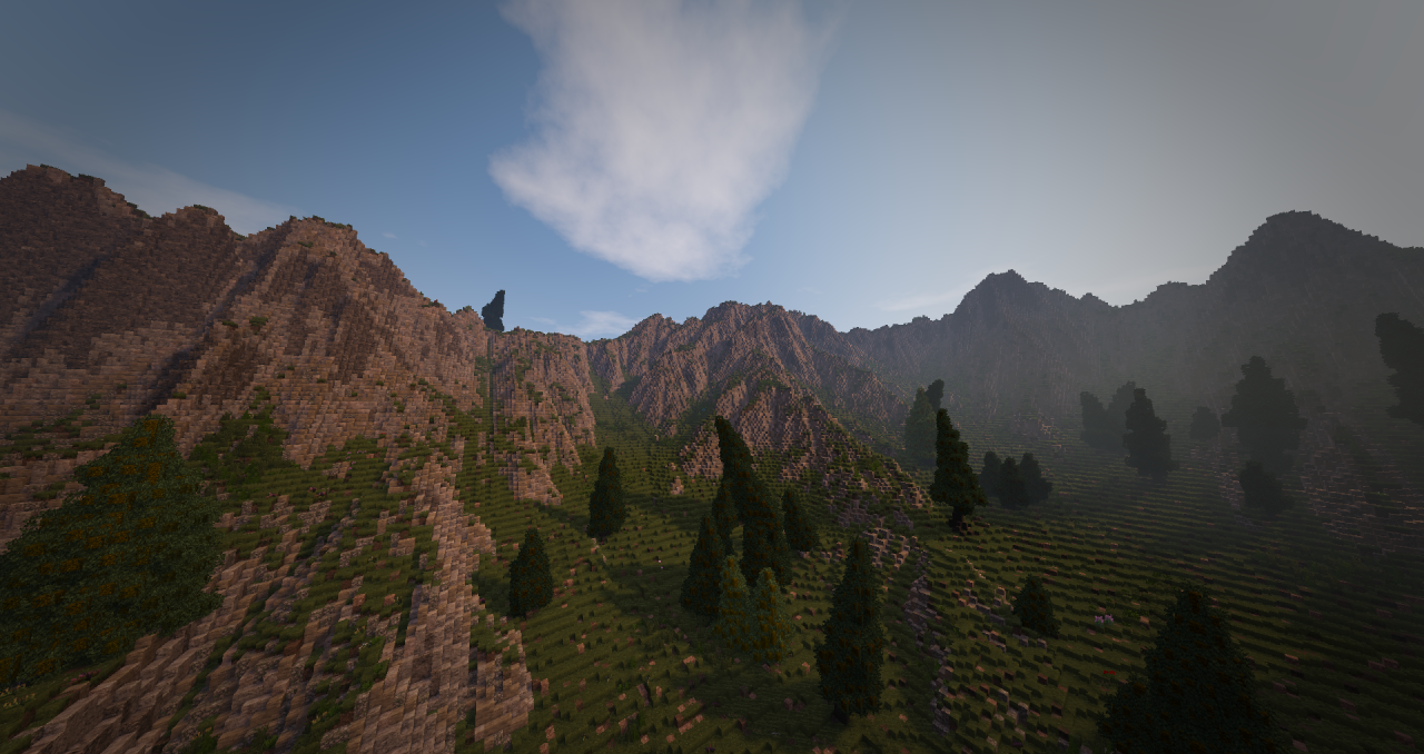 Maps, WorldPainter Worlds and World Machine file Minecraft Project