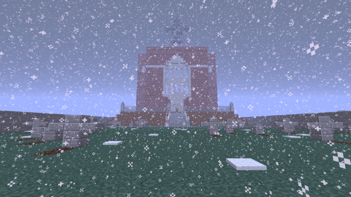 Church with graveyard - from the game!