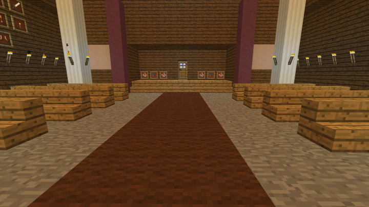 Church interior, front - so far