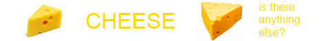Cheese - what else is better?