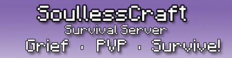 SoullessCraft Survival Server SoullessCraft Survival Server