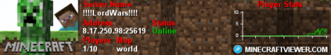 Lord Wars [Multiword] Economical  Server [24/7] Hunger Games [PVP]