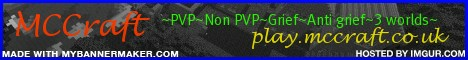 MC-Craft ~Griefing AND Anti Griefing~PVP AND Non PVP~3 Worlds~999 -Slots 16 GB~