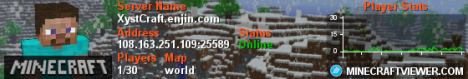 XystCraft [PvP] [Factions] [money system]