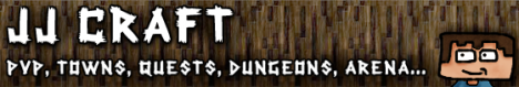 JJ Craft (pvp, towns, npcs, quests, arena, RPG, dungeons..) Minecraft ...