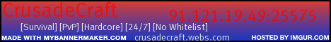 CrusadeCraft -Currently Down- CrusadeCraft -Currently Down-
