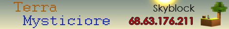 Terra Mysticiore SkyBlock Server Terra Mysticiore SkyBlock Server