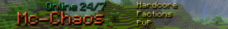 1.2.5 | ChaosCraft Factions | Hardcore PvP 1.2.5 | ChaosCraft Factions | Hardcore PvP