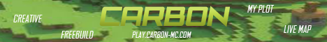 Carbon - [MyPlot] - [Freebuild] - [Grief Protection] - [Creative] - 1.3.1