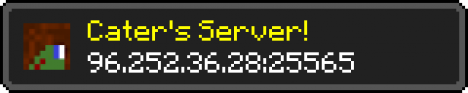 Cater\'s Server! Cater\'s Server!