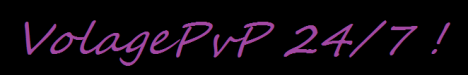 VoltagePvP Server 24/7 VoltagePvP Server 24/7
