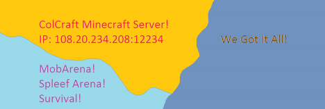 ColCraft Minecraft Server ColCraft Minecraft Server