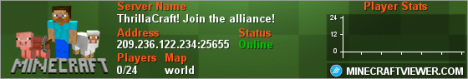 ThrillaCraft! SURVIVAL! PVP! FUN!