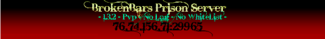 BrokenBars Prison Server