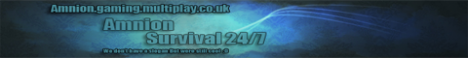 AMNION SURVIVAL! [Ranks!] [ Looking for staff!! Join Free [Mob Arena] [Pvp arena] [Logblock Griefer Safe 24/7]