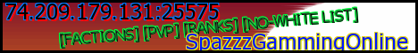 SpazzzgammingOnline /w survival Games/ Secure bank