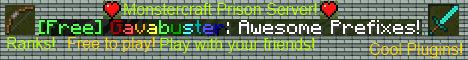 Minecraft *MonsterCraft* Prison Server! 1.3.2 Minecraft *MonsterCraft* Prison Server! 1.3.2