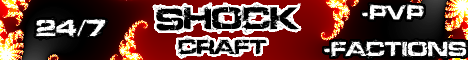 Shock Craft! | FACTIONS | PVP | GREAT STAFF | DROP PARTYS!