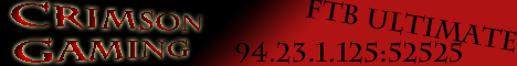 Crimson Gaming: FTB Ultimate server! Crimson Gaming: FTB Ultimate server!