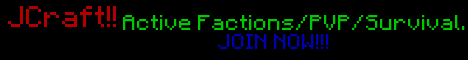 JCraft - Factions/PVP/Survival JCraft - Factions/PVP/Survival