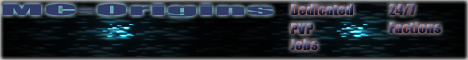 MC Origins Minecraft Server