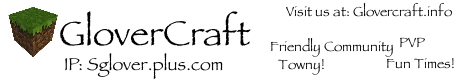 GloverCraft - No longer Online GloverCraft - No longer Online
