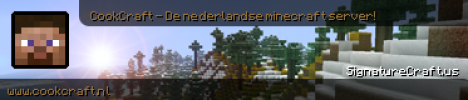 CookCraft - Jou server! ONLINE! CookCraft - Jou server! ONLINE!
