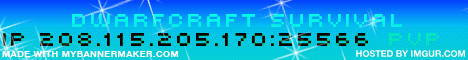 DwarfCraft Survival DwarfCraft Survival
