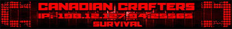 1.3.2 Canadian Crafters Survival 1.3.2 Canadian Crafters Survival