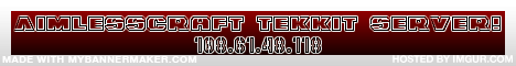 AimlessCraft Tekkit Server! (please read description) AimlessCraft Tekkit Server! (please read description)