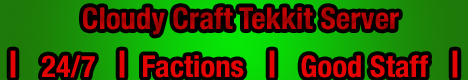 CloudyCraft\'s Tekkit Server CloudyCraft\'s Tekkit Server