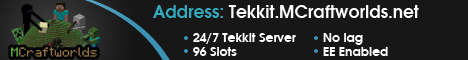 Mcraftworlds 24/7 Tekkit Server - EE Enabled -
