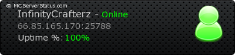 ~InfinityCrafterz~| 24/7| HardCore PvP| NoLagg| Bukkit| Up To Date! ~InfinityCrafterz~| 24/7| HardCore PvP| NoLagg| Bukkit| Up To Date!