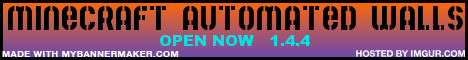 Automated Minecraft Walls server 1.4.4 Automated Minecraft Walls server 1.4.4