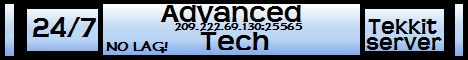 AdvancedTech - 24/7 Tekkit Server - Great Staff AdvancedTech - 24/7 Tekkit Server - Great Staff