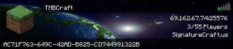 TMBCraft Best pvp server in Canada [Fastsoup] [AutoRank] [BetterShops]