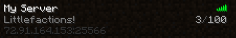 Faction Server 1.4.5 Faction Server 1.4.5