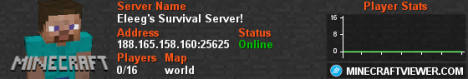 Eleeg\'s survival server! Eleeg\'s survival server!