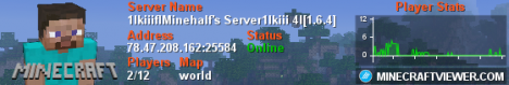 ~Minehalfs Survival/Creative Server 24/7 1.6.2~