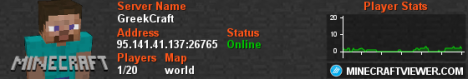 GreekCraft Minecraft Server GreekCraft Minecraft Server