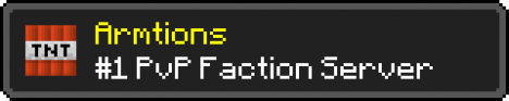 Armtions - PvP Faction Server Armtions - PvP Faction Server