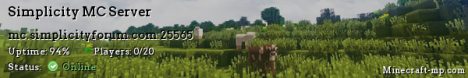 SimplicityCraft PvP/Faction/Survival Server 24/7 SimplicityCraft PvP/Faction/Survival Server 24/7