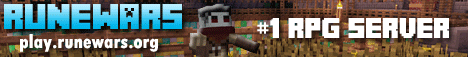 RuneWars || RPG || Pvp || Survival || Events || 24/7 || Quests || Loot || Refreshing || Spells || No Whitelist! RuneWars || RPG || Pvp || Survival || Events || 24/7 || Quests || Loot || Refreshing || Spells || No Whitelist!