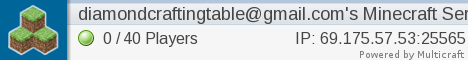 Diamondcraftingtable server